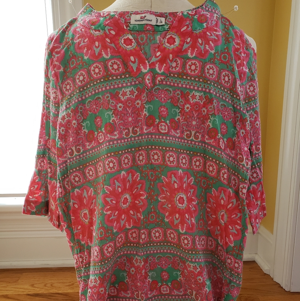 Vineyard Vines Girls Long Swim Cover Up